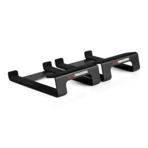 זוג מעמדים זוויתיים עבור מוניטורים קטנים Gator Desktop Speaker Wedge Stand Pair