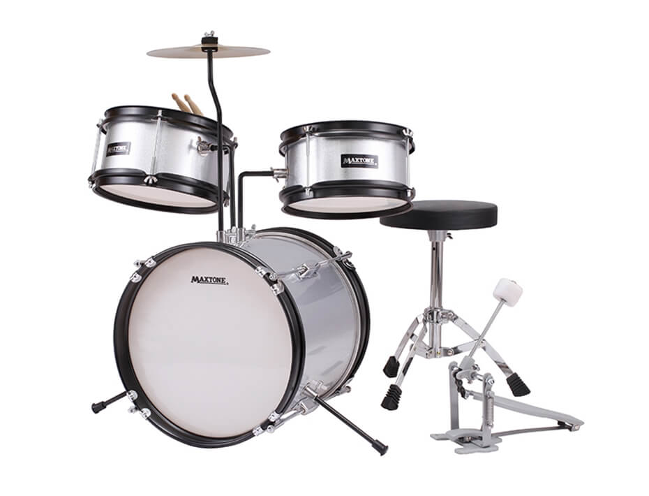 Rockville MXC106  3PCS JUNIOR DRUM SET W/STEEL LUGS & CYMBALCOLOR