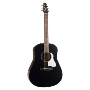 גיטרה אקוסטית מוגברת Seagull S6 Classic Black A/E