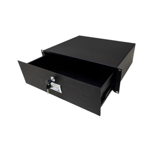 מגירה 3U ננעלת לארון RACK