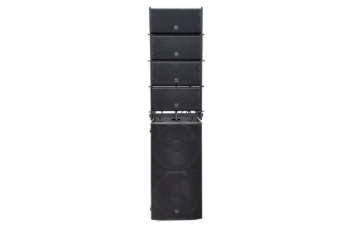 רמקולי 2X1"+ 1X10" LINE ARRAY, בצבע שחור, דגם 21X מבית TLA