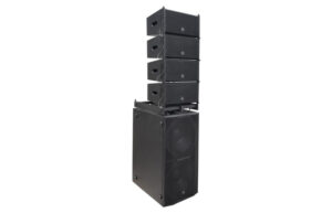 רמקולי 2X1″+ 1X10″ LINE ARRAY, בצבע שחור, דגם 21X מבית TLA