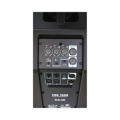 סט קולונה מוגבר 2Way סאב "10 בהספק 1550W Peak עם PRO TECH Bluetooth