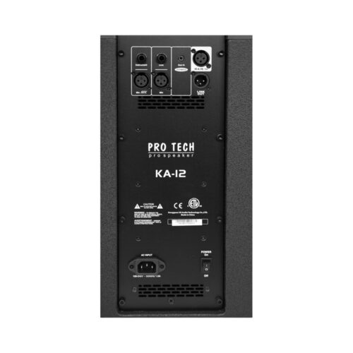 סט קולונה מוגבר 2Way סאב "12 בהספק 1550W Peak עם PRO TECH Bluetooth