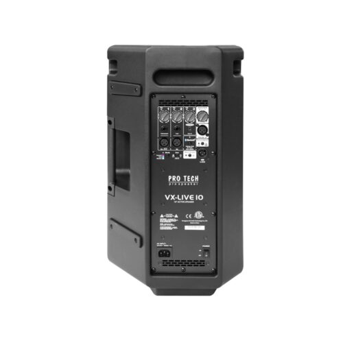 רמקול "10 מוגבר 2Way בהספק 1000W Peak עם PRO TECH Bluetooth