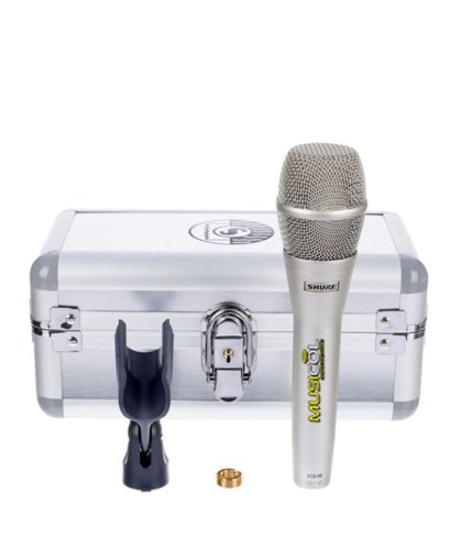מיקרופון קונדנסר לשירה Shure KSM9/SL