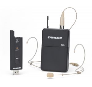 מיקרופון אלחוטי מדונה SAMSON ESWXPD2BDE5 USB מותאם לרמקול ESARS