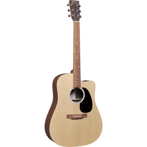 גיטרה אקוסטית מוגברת + נרתיק MARTIN DCX2E-01 Sit/Mah HPL