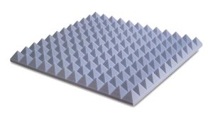 ספוג אקוסטי Basotec PYRAMIDAL 5 FR 60 x 60 x 5cm Ez acoustics