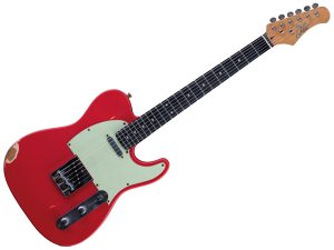 גיטרה חשמלית אקו Eko VT380 Relic Fiesta Red