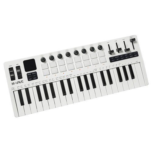 מקלדת שליטה עם בלוטות' Cason SMK-37 PRO לבן