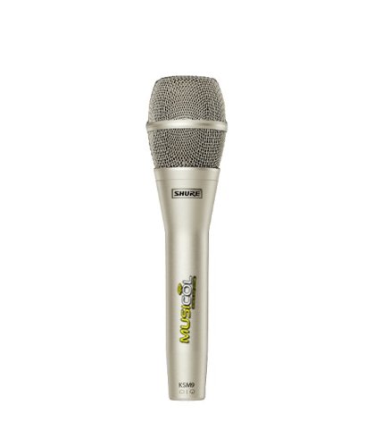 מיקרופון קונדנסר לשירה Shure KSM9/SL