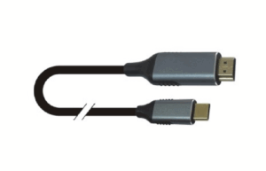 כבל ממיר TYPE C TO HDMI 2 באורך 1.8 מ’ דגם HDMI-210 מבית CABLETEK