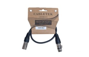 כבל XLR-XLR באורך 0.5 מטר Cabletek