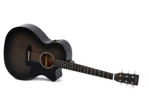 גיטרה אקוסטית מוגברת סיגמה Sigma GMC-STE-BKB