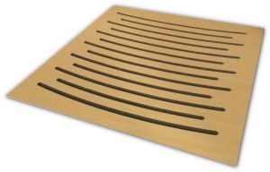 פנל אקוסטי מעץ Wood Panel 60 x 60 x 5 cm Ez acoustics