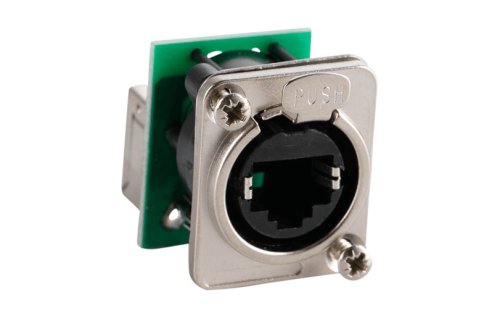 מעביר לפנל RJ45 ל- RJ45 (בגודל שקע XLR) דגם RJ-45A