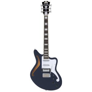 גיטרה חשמלית + נרתיק D’Angelico Premier BEDFORD SH NAVY BLUE