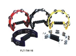 טמבורין חצי ירח עם 8 זוגות מצלצלים Fleet  FLT-16W
