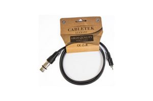 כבל XLR – RCA נקבה באורך 1 מ`, דגם XFR1 מבית CABLETEK