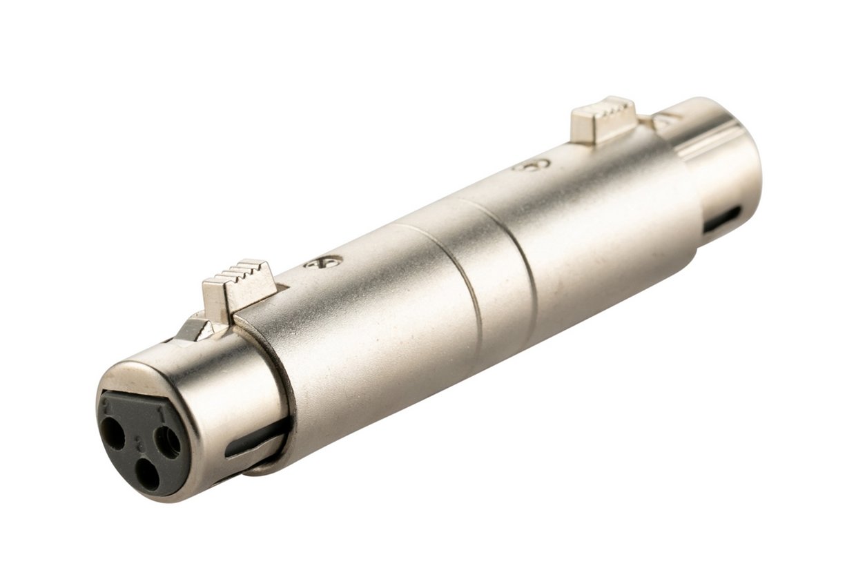 מתאם נקבה XLR לנקבה XLR דגם XFF