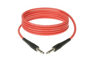 כבל כלי נגינה PL-PL , באורך 3 מ’, בצבע אדום דגם KIK3.0PPRT מבית KLOTZ