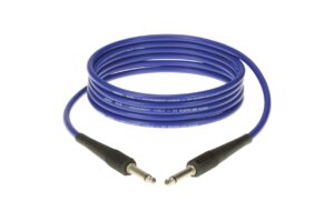 כבל כלי נגינה PL-PL , באורך 3 מ’, בצבע כחול, דגם KIK3.0PPBL מבית KLOTZ