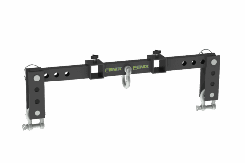 מתאם תלייה למערכת LINE ARRAY בצבע שחור מסדרת HERCULES דגם AC-582B מבית FENIX
