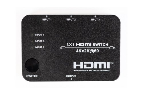 ממתג HDMI 3:1 דגם B31 מבית HDCVT