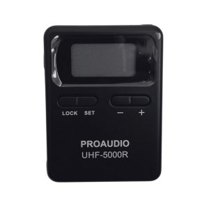 יחידת מקלט 40 תדרים תצוגה דיגיטאלית + אוזניה ProAudio