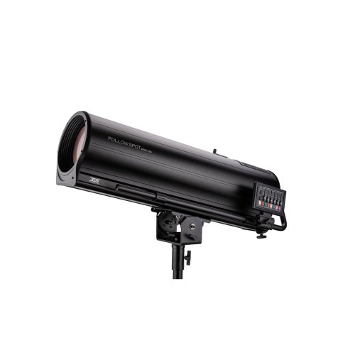 פנס עוקב (Follow Spot) לד בהספק 1000w כולל מארז וסטנד