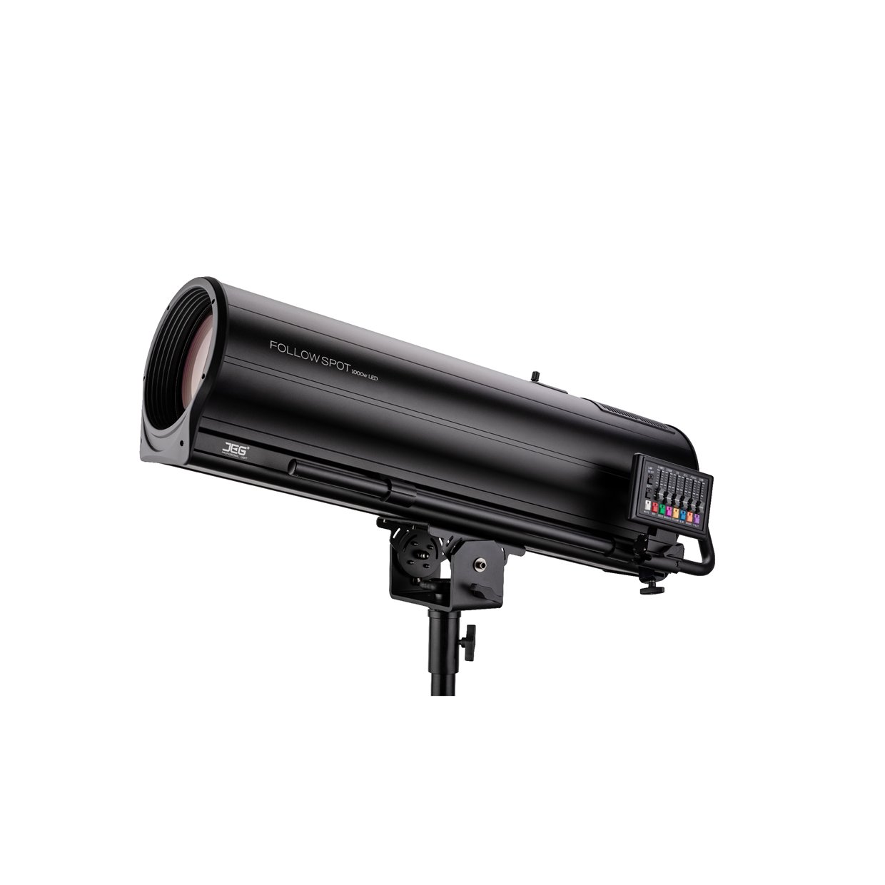 פנס עוקב (Follow Spot) לד בהספק 1000w כולל מארז וסטנד