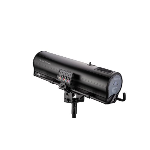 פנס עוקב (Follow Spot) לד בהספק 1000w כולל מארז וסטנד