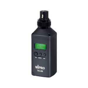 משדר XLR דיגיטלי 5.8GHz נטען להפוך מיקרופון קווי לאלחוטי Mipro מותאם לסידרה ACT-58