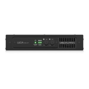 מגבר קומפקטי להתקנות 2x120W עם 4 כניסות ו-4 יציאות, DSP וניהול מטריצה LAB GRUPPEN LUCIA 240/2M