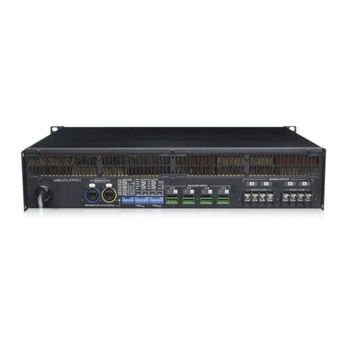 מגבר 4 ערוצים להתקנות 4x1200W עם אפשרות לעבוד 70V/100V/Low-Z לכל ערוץ - LAB GRUPPEN C48:4