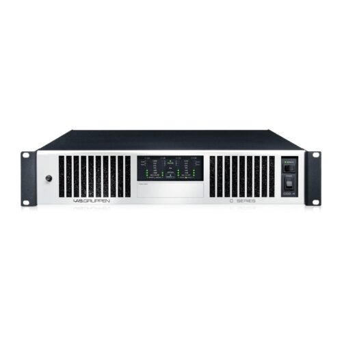 מגבר 4 ערוצים להתקנות 4x1700W עם אפשרות לעבוד 70V/100V/Low-Z לכל ערוץ - LAB GRUPPEN C68:4
