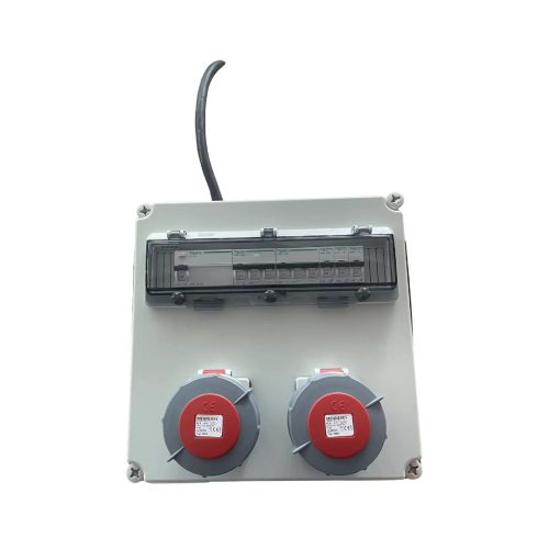 לוח חשמל כניסה 32A, פחת ראשי Schneider 40A ל 2 יציאות 32A עם מפסק אוט'