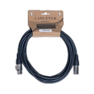 כבל XLR-XLR באורך 5 מטר Cabletek