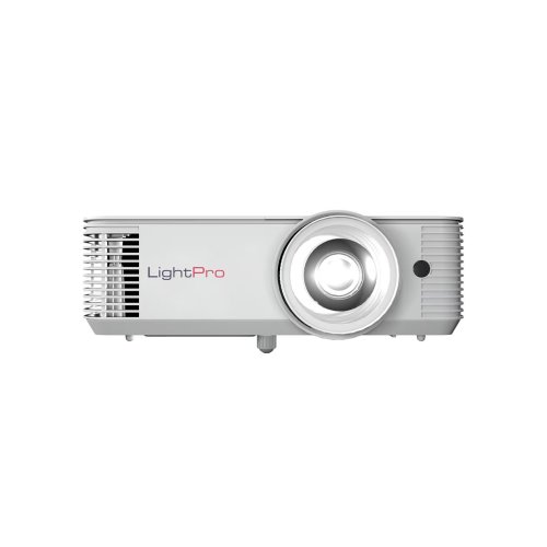 מקרן DLP קצר טווח, בהירות 3,800 לומן, רזולוציית WXGA, יחס ניגודיות 1:30,000