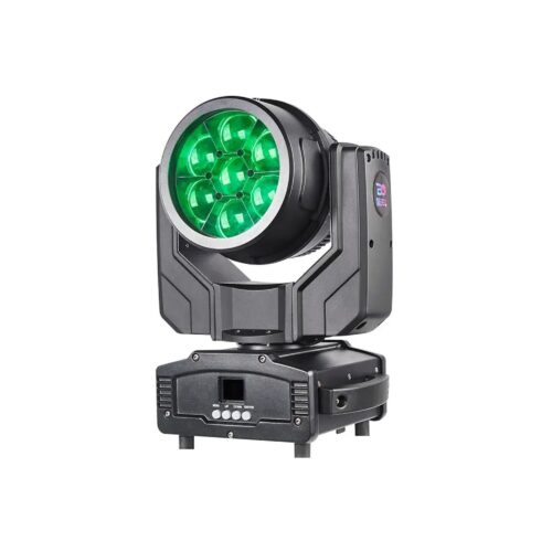 פנס מובינג 7x40W RGBW Bee Eye טווח זום 7-45 מעלות IP65 LIGHTEK