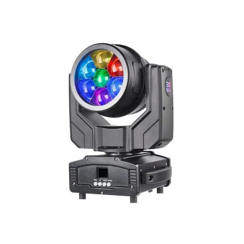 פנס מובינג 7x40W RGBW Bee Eye טווח זום 7-45 מעלות IP65 LIGHTEK