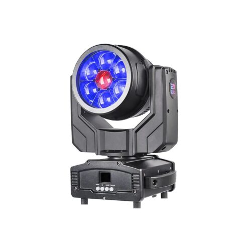פנס מובינג 7x40W RGBW Bee Eye טווח זום 7-45 מעלות IP65 LIGHTEK