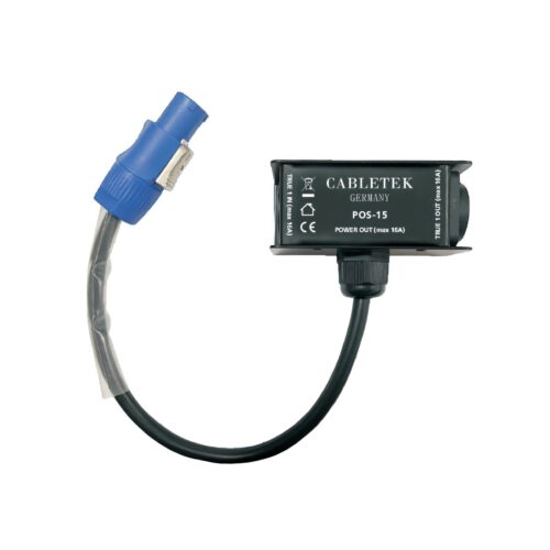 מתאם כניסה TRUE 1 ליציאות POWERCON ו- TRUE 1 (מחברים REAN)