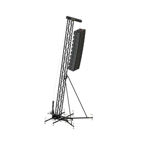 מגדל טרס למערכות LINE ARRAY לגובה עד 8 מ’ ולמשקל עד 1,000 ק”ג