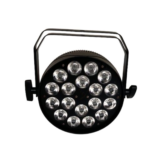 פנס פאר לד בגוף שטוחRGBACL 18x20W 6in1 מבית LIGHTEK