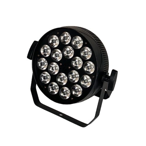 פנס פאר לד בגוף שטוחRGBACL 18x20W 6in1 מבית LIGHTEK