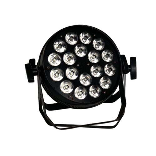 פנס פאר לד בגוף שטוחRGBACL 18x20W 6in1 מבית LIGHTEK