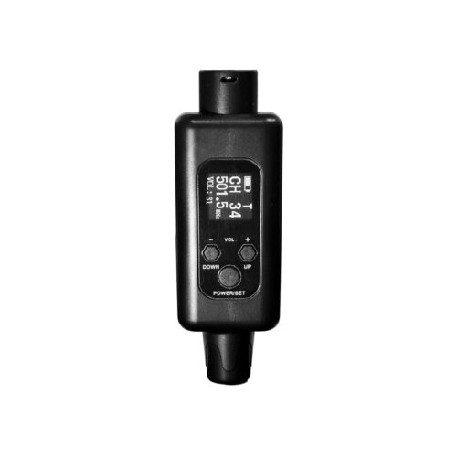 מקלט מיקרופון אלחוטי בודד רב תדר בחיבור UMT XLR