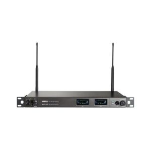 מקלט כפול אלחוטי מסדרת 700, טווח תדרים 498-510MHz (לא כולל מיק’ אלחוטי ידני/מדונה)